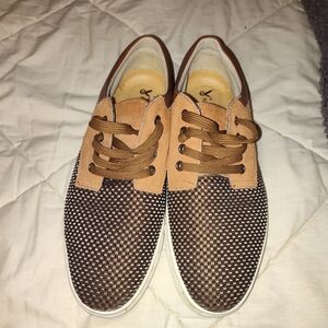 Brown and Tan Men's Shoes
